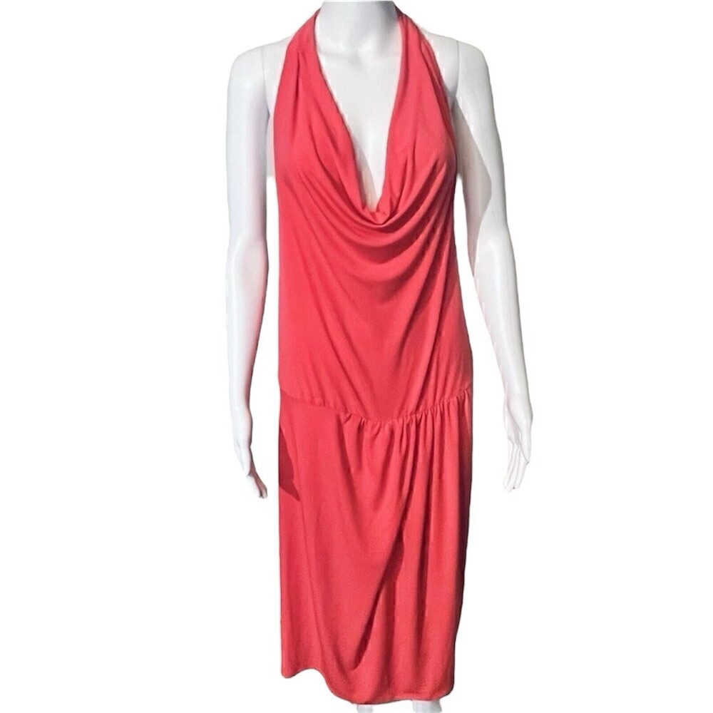 Victoriaโs Secret Pink Womens Dress Maxi Preppy Bohemian Stretch USA Size XL